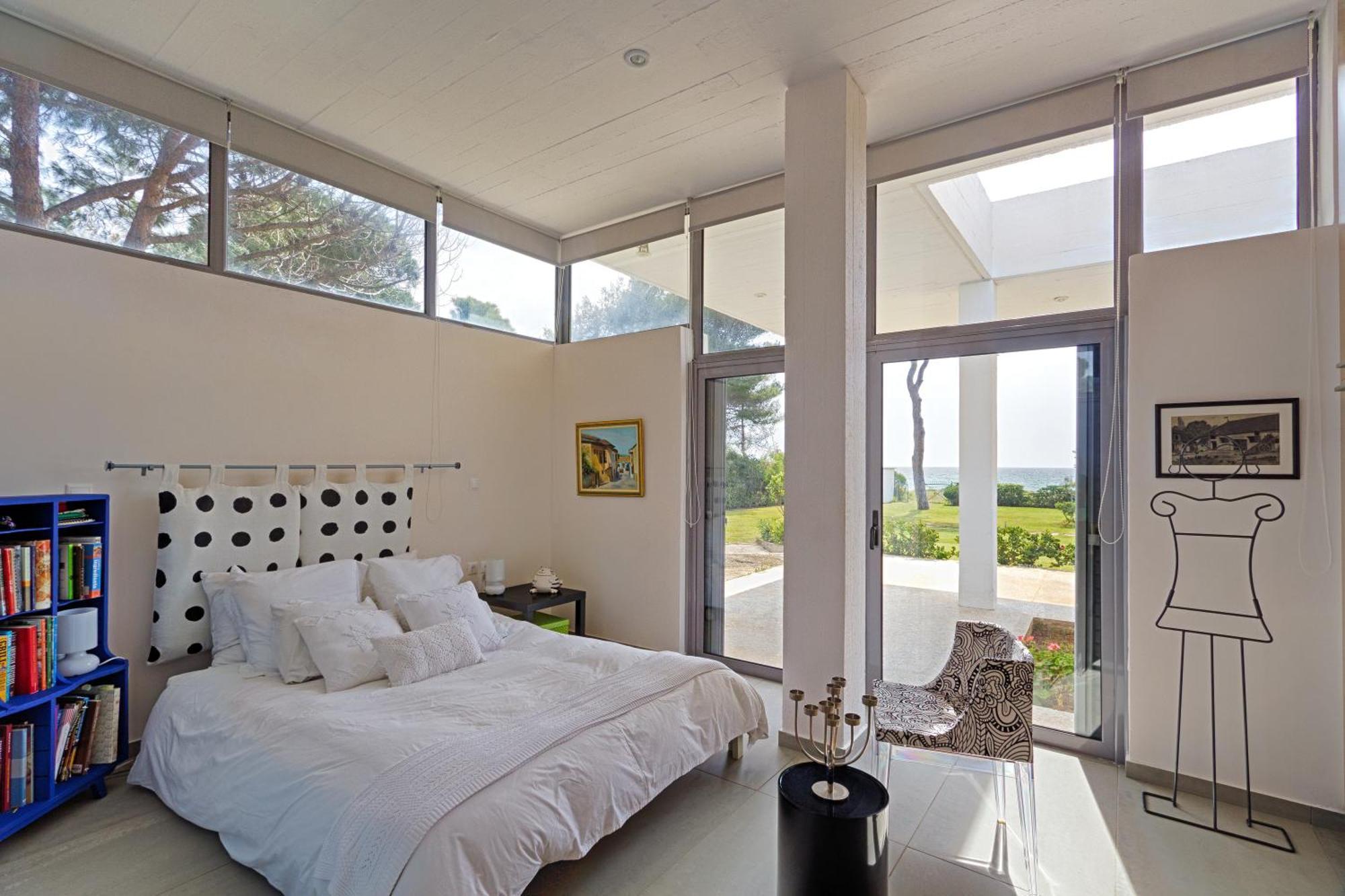 Beachfront Villa Hoopoe Schinias, Marathon エクステリア 写真